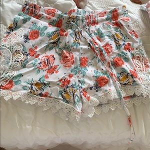 Floral shorts comfy